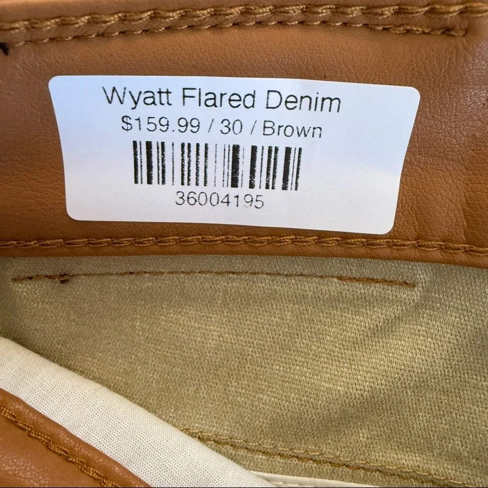 Thrt NWT Denim Rick Ross Wyatt Flared Denim Pants Brown Camo Survival Men’s 30